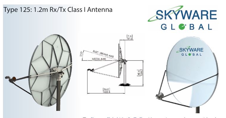 Skyware Global Type 125 1.2m Antenna