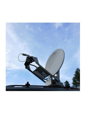 Antenna,Vehicle-Mount,C-Band/Ku-Band, Premium Military WGS Ready, 2.4m