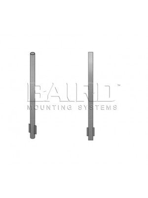 Antenna Mounts 6.62" O.D. (S80) King Post Pedestal Mount w/ Foundation Kit 3.7M