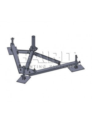 Antenna Mount Tactical Mount, 2.88" O.D. x 1' Mast