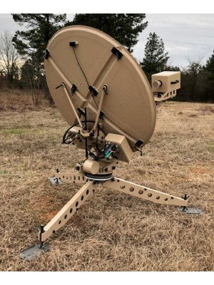 Antenna,Mobile,1.5m Ku-Band Motorized Flyaway Agilis Class Antenna
