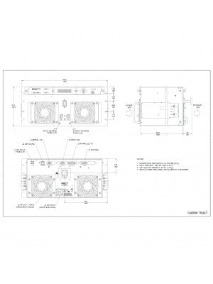 Amplifier, SSPA, Indoor, Ku-Band, 200W