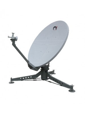 Antenna,Mobile,2.4m Ku-Band Linear Manual Flyaway Celero Class Antenna