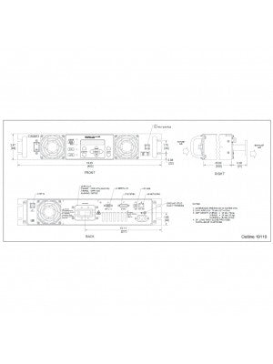 Amplifier, SSPA, Outdoor, C-Band, 25W