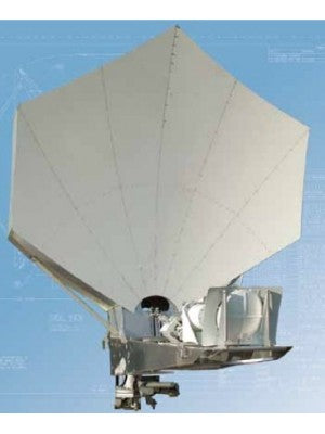 Antenna, Ku-Band 3.8M VXC 4-Port Linear Compact Cassegrain Antenna