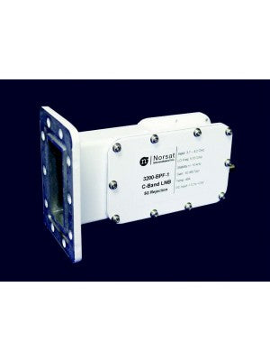 LNB, C-Band, PLL, Single-Band, 3.40 - 4.20 GHz, L.O. Stability +/- 010 KHz, Noise Figure 25K, N-Connector