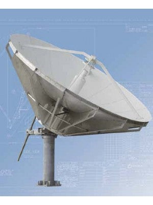 Antenna, Fixed, 4.8M, C-Band, 2-Port, Circular, RX/TX, Cassegrain