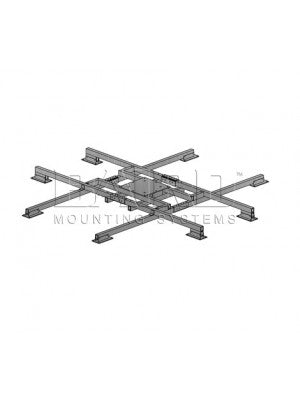 Antenna Mount Penetrating Mount, Adapter Kit for Prodelin 4.5M