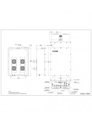 Amplifier, SSPA, Outdoor, C-Band, 400W