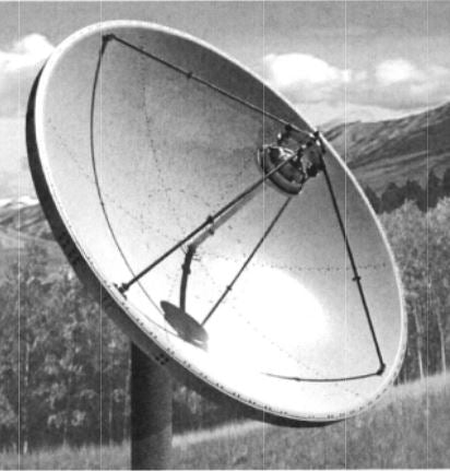 ASC, ES40C,  4.0m RX Only Antenna