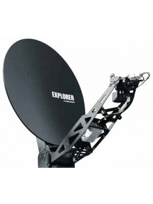 Antenna, Drive-away, Auto Deploy, Ku-Band, 1000W ACU, Carbon Fiber, 1.2 m