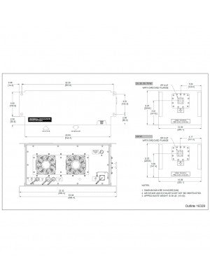 Amplifier, SSPA, Outdoor, Ku-Band, 70W