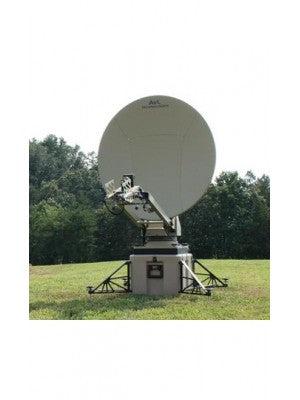 Antenna,Fly-away,Ku-Band,SNG/Military Tri-Band, Motorized Transportable, 1.2m