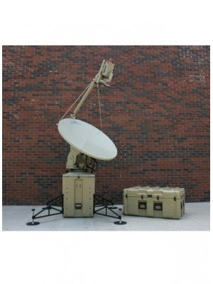 Antenna, Fly-away,Ku-Band,Mobile VSAT, Motorized Transportable, 1.2m