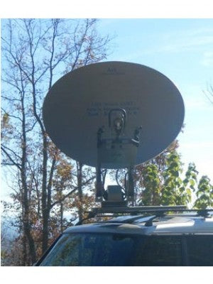 Antenna,Vehicle-Mount ,Ku-Band, Motorized Transportable,1.5m