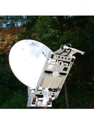 Antenna,Vehicle-Mount ,Ku-Band, Premium SNG/Military,Motorized Transportable Quad-Band, 1.8m