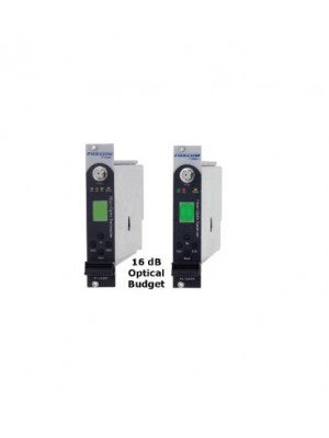 Fiber IFL,PL7440T and PL7440R16 RF Link Wide Power Range, 16 dB Optical Budget 45Km - 1310nm or 70Km - 1550nm